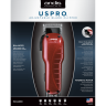 ANDIS USPRO 66685 — сетевая машинка для стрижки, 0,5–2,4 мм, 9 насадок 66685 (66220 US-1)